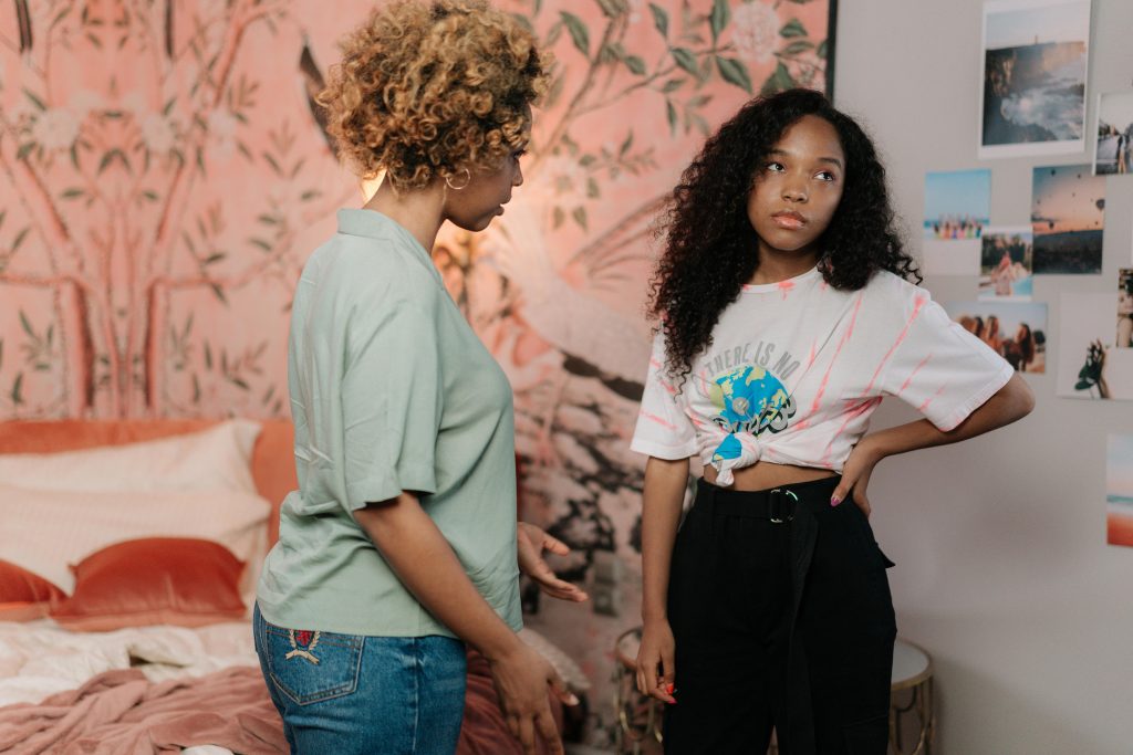 Photo by cottonbro studio mother-talking-to-bored-daughter